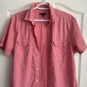 Short Sleeve Linen Shirt